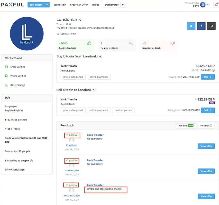 Buy Verified Paxful Accounts