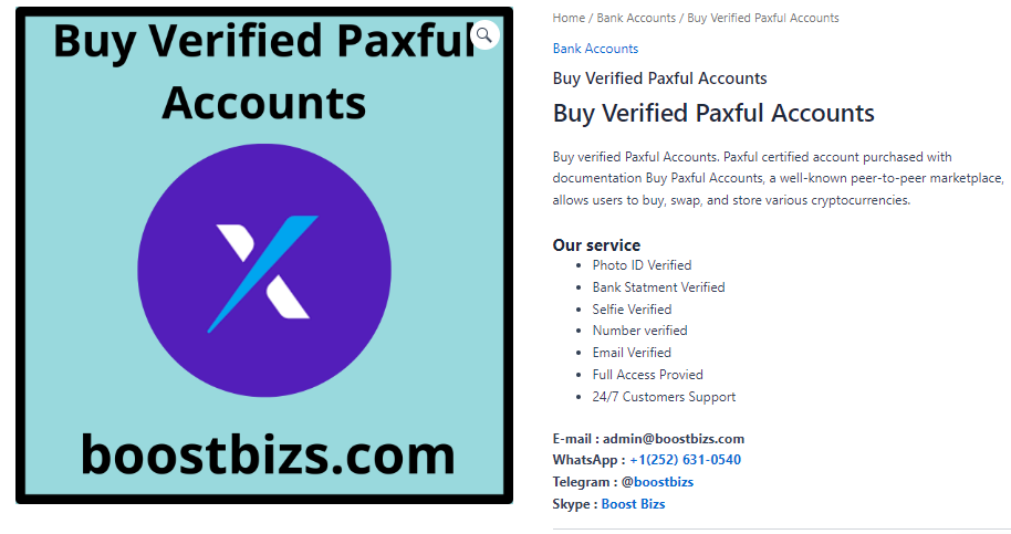 Buy Verified Paxful Accounts